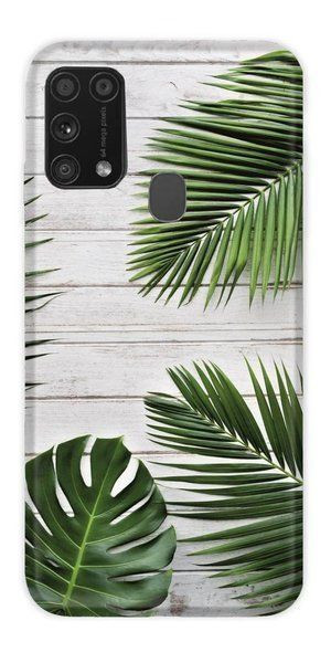 Casegadget Etui Nadruk Zielone Liście Motorola Edge