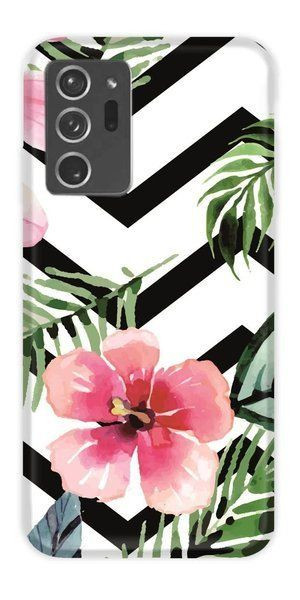 Casegadget Etui Nadruk Tropikalne Kwiaty Samsung Galaxy Note 20 Plus