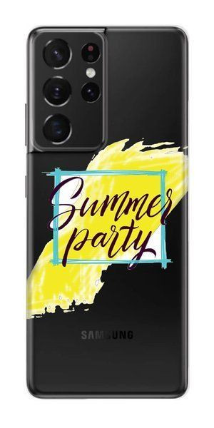 Casegadget Etui Nadruk Summer Party Samsung Galaxy S21 Ultra