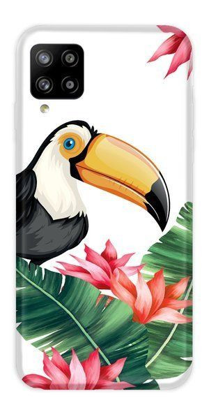 Casegadget Etui Nadruk Tukan I Liście Samsung Galaxy A42