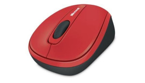 Microsoft Mysz Microsoft Wireless Mobile 3500 Red