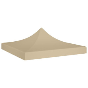 Dach do namiotu imprezowego, 2 x 2 m, beżowy, 270 g/m²