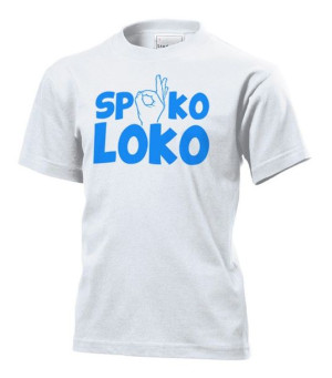 Koszulka dziecięca Spoko loko M Biały