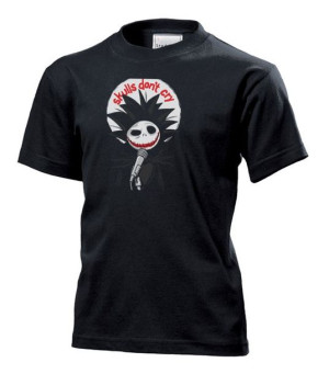 Koszulka dziecięca Jack skulls don't cry XL Czarny