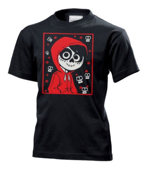 Koszulka dziecięca Meksyk Miguel Dia de Muertos Czarny XS