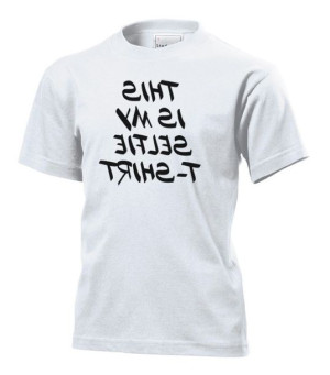 Koszulka dziecięca Selfie T-shirt M Biały