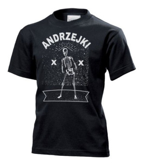 Koszulka dziecięca Andrzejki M Czarny