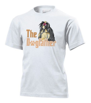 Koszulka dziecięca The Godfather pies shih tzu S Biały