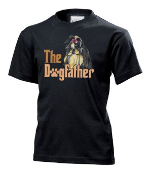 Koszulka dziecięca The Godfather pies shih tzu XL Czarny