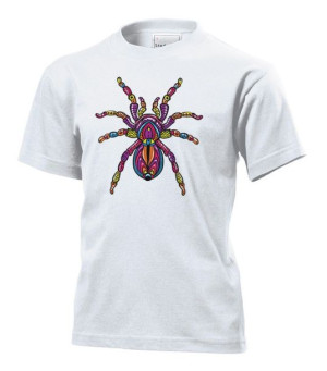 Koszulka dziecięca Tarantula pająk XL Biały
