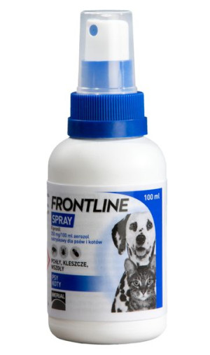 Frontline Spray przeciw pasożytom 100ml