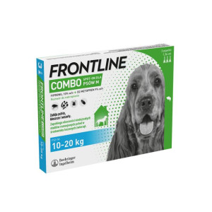 Frontline Combo M krople dla średnich psów 3szt.