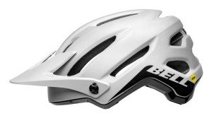 Kask mtb BELL 4FORTY INTEGRATED MIPS matte gloss white black roz. M (55–59