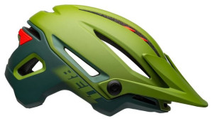 Kask mtb BELL SIXER INTEGRATED MIPS matte gloss green infrared roz. L (58-6