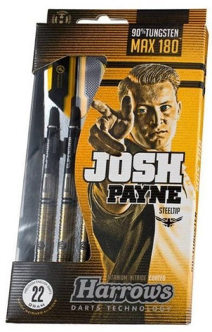 Rzutki Harrows Josh Payne Max 180 90% Steeltip