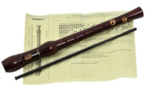 Hohner 9550 Flet Prosty Szkolny Drewniany Sopranowy Barokowy