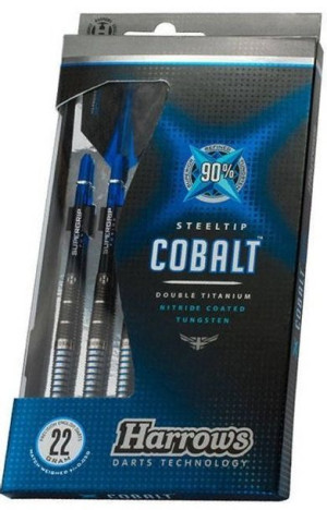 Rzutki Harrows Cobalt 90% Steeltip