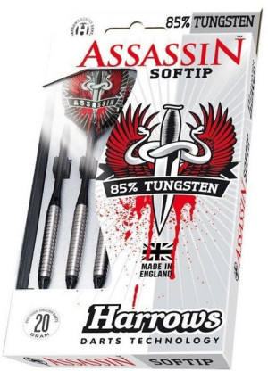Rzutki Harrows Assassin 85% Softip
