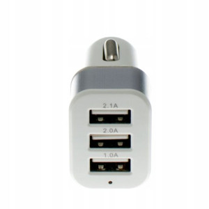 Adapter zapalniczki samochodowej USB 2.1A 2.0A 1.0