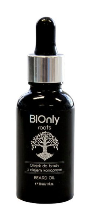 BIOnly roots Olejek do brody z olejem konopny 30ml