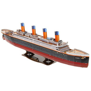 Puzzle Przestrzenne 3D Titanic 116 Elementów