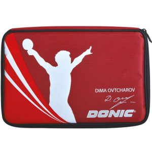 Pokrowiec na rakietkę Donic Ovtcharov Plus czerwony 818539