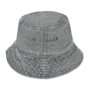 Jasno-Szary kapelusz na ryby spacer grzyby bucket hat modny kap-m5