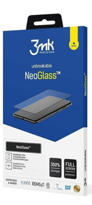 Szkło ochronne 3MK NeoGlass Huawei P30 Full Cover czarne