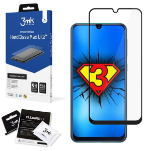 Szkło hartowane 3MK HardGlass Max Lite Samsung Galaxy M21 czarne