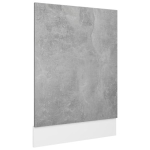 Panel do zabudowy zmywarki, szarość betonu, 45x3x67 cm, płyta