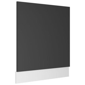 Panel do zabudowy zmywarki, szary, 59,5x3x67 cm, płyta wiórowa