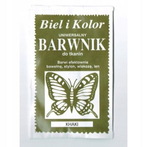 Barwnik do tkanin farba KHAKI