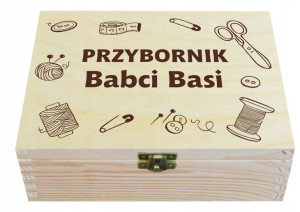 PREZENT NA DZIEŃ BABCI pudełko niezbędnik