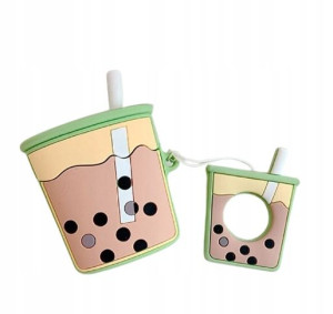 Etui Na Słuchawki Airpods Bubble Tea