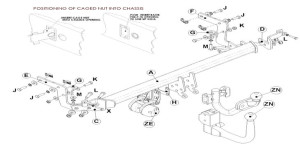 Hak holowniczy Witter Peugeot 2008 2013-2019