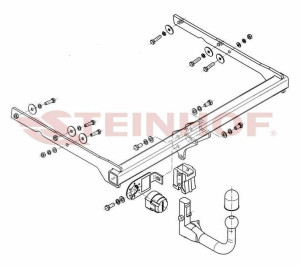 Hak holowniczy Ford Mondeo IV Kombi 2007-2014