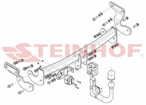 Hak holowniczy Kia Optima Sedan 2016-