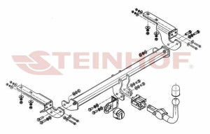 Hak holowniczy Steinhof C-048