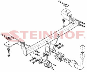 Hak holowniczy Steinhof F-124