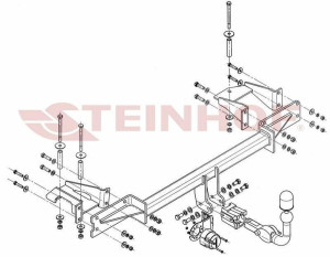 Hak holowniczy Steinhof O-175
