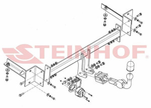 Hak holowniczy Steinhof V-161