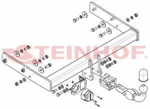 Hak holowniczy Steinhof V-131