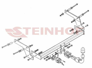 Hak holowniczy Steinhof Dacia Sandero 2013-