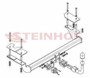 Hak holowniczy Steinhof Opel Astra III H 2004-2014
