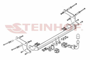 Hak holowniczy Steinhof Renault Clio IV 2012-
