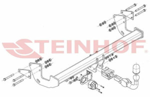 Hak Steinhof Mercedes V-Klasa W447 2014-