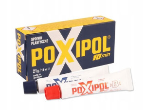 POXIPOL - klej dwuskładnikowy metaliczny 21g/ 14ml
