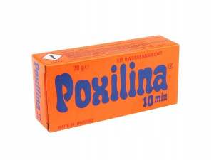 Poxilina - kit dwuskładnikowy, 70g/38ml