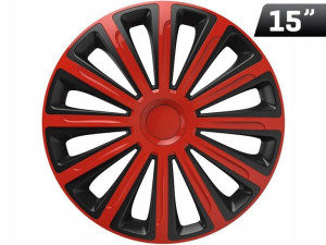 Kołpak Trend red / black 15``, 1 szt.