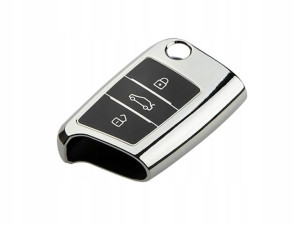 Etui na kluczyk VW Skoda Seat nowy typ chrom